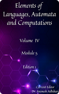Elements of Languages, Automata and Computations book cover